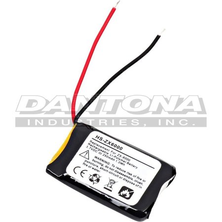 DANTONA Microsoft - X808059-003 Replacement Headset Battery HS-ZX6000